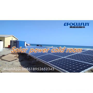 20 fts Solar power cold room of best price